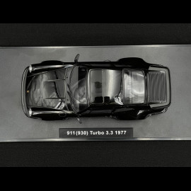 Porsche 911 Turbo 3.3 Typ 930 1977 Schwarz 1/18 KK Scale KKDC181443