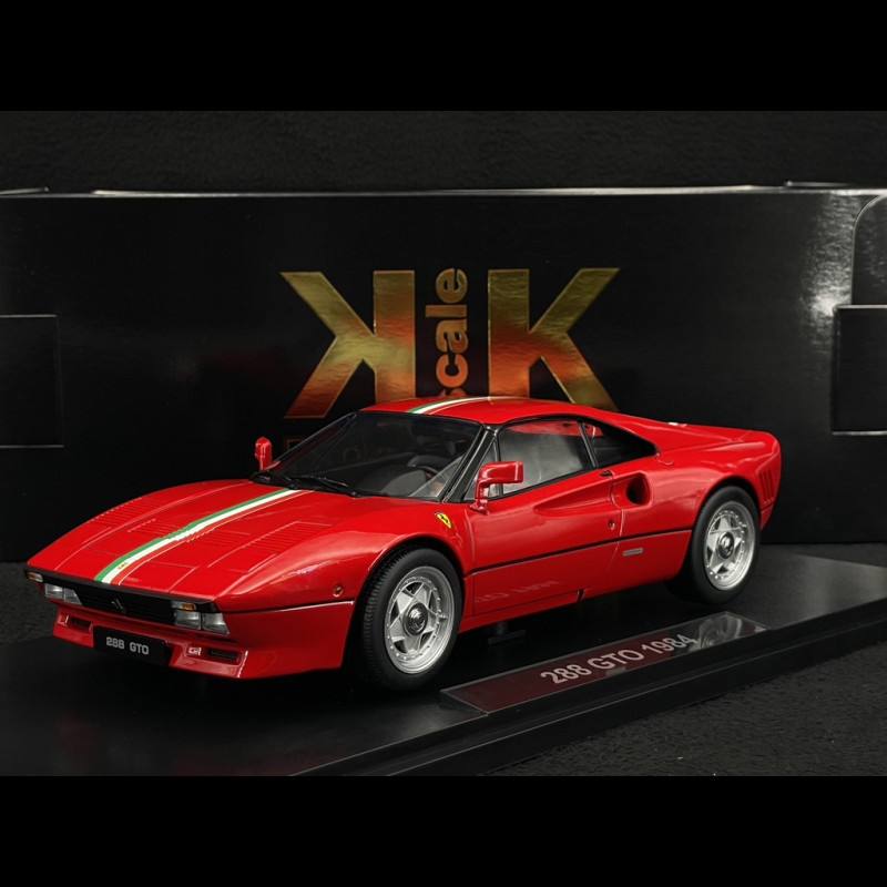 Ferrari 288 GTO Italia Design 1984 Rosso Corsa 1/18 KK Scale KKDC180415