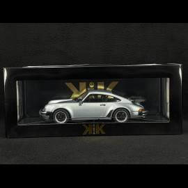 Porsche 911 Turbo 3.3 Type 930 1977 Silver Grey 1/18 KK Scale KKDC181444