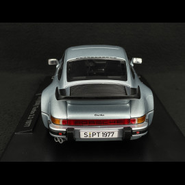Porsche 911 Turbo 3.3 Type 930 1977 Silver Grey 1/18 KK Scale KKDC181444
