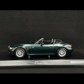 BMW Z3 Roadster 1997 Dark Green Metallic 1/18 Minichamps 155024132