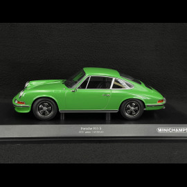 Porsche 911 S 1972 Vipergrün 1/18 Minichamps 155063001