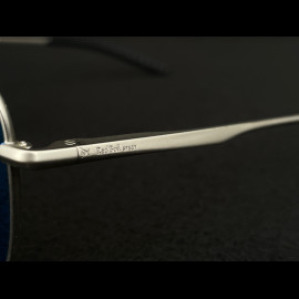 Red Bull Sonnenbrille X Spect Eyewear Silberner Rahmen / Blaue Polarisierte Gläser LIGHTNING-002