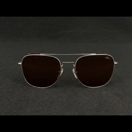 Red Bull Sunglasses X Spect Eyewear Silver Frame / Polarized Brown Lenses LIGHTNING-003