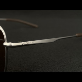 Red Bull Sonnenbrille X Spect Eyewear Silberner Rahmen / Braune Polarisierte Gläser LIGHTNING-003