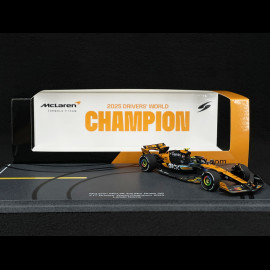 Lando Norris McLaren MCL39 n° 4 3rd Abu Dhabi GP / World Champion 2025 F1 with Pit Board 1/43 Spark S9678