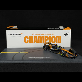 Lando Norris McLaren MCL39 n° 4 3rd Abu Dhabi GP / World Champion 2025 F1 with Pit Board 1/43 Spark S9678