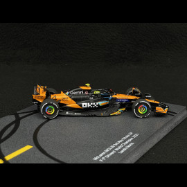 Lando Norris McLaren MCL39 n° 4 3rd Abu Dhabi GP / World Champion 2025 F1 with Pit Board 1/43 Spark S9678