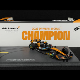 Lando Norris McLaren MCL39 n° 4 3rd Abu Dhabi GP / World Champion 2025 F1 with Pit Board 1/43 Spark S9678