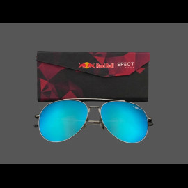 Red Bull Sunglasses X Spect Eyewear Silver Frame / Blue Polarized Lenses CORSAIR-002