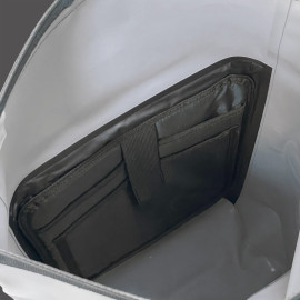 Maserati Rucksack Hybrid Grau / Schwarz