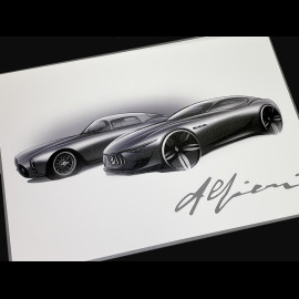 Maserati Buch Alfieri Concept Art Book - Französische Ausgabe