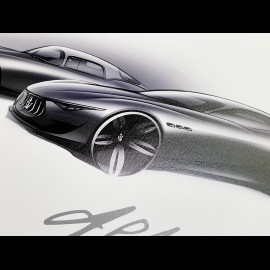 Maserati Buch Alfieri Concept Art Book - Französische Ausgabe