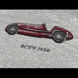 Maserati Scarf Classic 1914 Made in Italy Grey / White 920018040