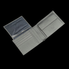 Maserati Wallet in Leather Trident Navy Blue Made in Italy 920015437