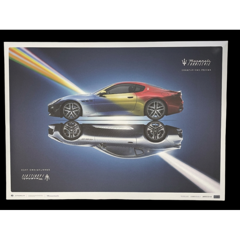 Maserati Poster GranTurismo Prisma / Luce Mehrfarbig 920032767