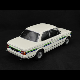 BMW 2002 Alpina SERIE 2 1974 White with Blue/Green Stripes 1/12 KK-Scale KKDC120104