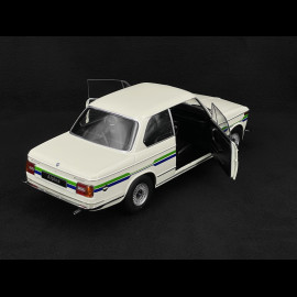 BMW 2002 Alpina SERIE 2 1974 White with Blue/Green Stripes 1/12 KK-Scale KKDC120104