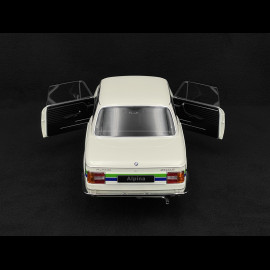 BMW 2002 Alpina SERIE 2 1974 Weiß mit blau/grünen Streifen 1/12 KK-Scale KKDC120104