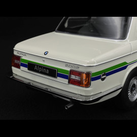 BMW 2002 Alpina SERIE 2 1974 White with Blue/Green Stripes 1/12 KK-Scale KKDC120104
