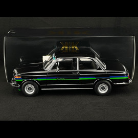 BMW 2002 Alpina SERIE 2 1974 Black with Blue/Green Stripes 1/12 KK-Scale KKDC120105