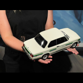 BMW 2002 Alpina SERIE 2 1974 White with Blue/Green Stripes 1/12 KK-Scale KKDC120104
