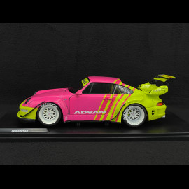Porsche 911 RWB BodyKit Advan 2024 Rosa / Gelb 1/18 Solido S1808510