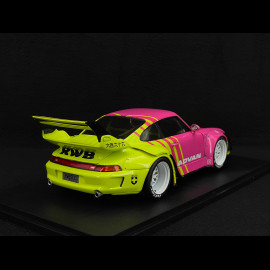 Porsche 911 RWB BodyKit Advan 2024 Pink / Yellow 1/18 Solido S1808510