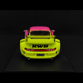 Porsche 911 RWB BodyKit Advan 2024 Rosa / Gelb 1/18 Solido S1808510