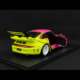 Porsche 911 RWB BodyKit Advan 2024 Rosa / Gelb 1/18 Solido S1808510