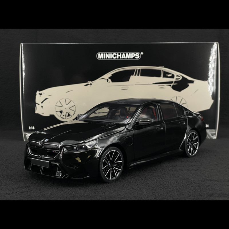 BMW M5 2024 Black Metallic 1/18 Minichamps 110023801