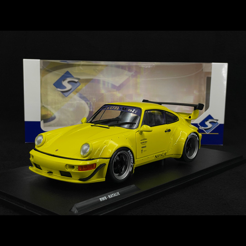 Porsche 911 RWB BodyKit Natali 2023 Yellow 1/18 Solido S1807518