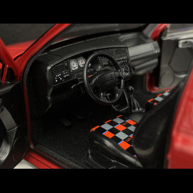 Volkswagen Golf III GTI 1996 GTI-Edition zum 20-jährigen Jubiläum Blinkt Rot 1/18 Norev 188418