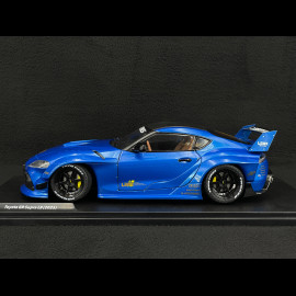 Toyota GR Supra Liberty Walk 2025 Metallic Blue 1/18 Solido S1815503