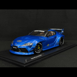 Toyota GR Supra Liberty Walk 2025 Metallic Blue 1/18 Solido S1815503