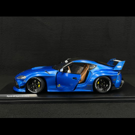 Toyota GR Supra Liberty Walk 2025 Metallic Blue 1/18 Solido S1815503