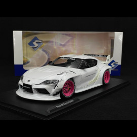 Toyota GR Supra Liberty Walk 2025 Weiß/Rosa 1/18 Solido S1815502