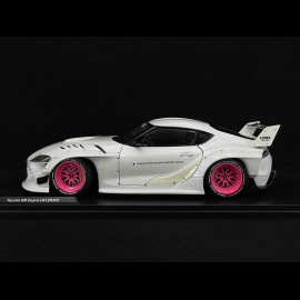 Toyota GR Supra Liberty Walk 2025 Weiß/Rosa 1/18 Solido S1815502
