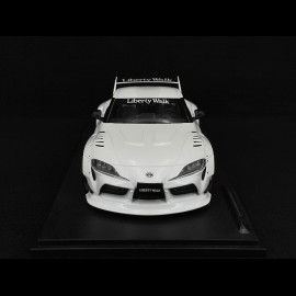Toyota GR Supra Liberty Walk 2025 White/Pink 1/18 Solido S1815502