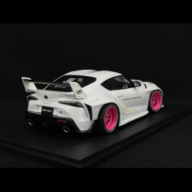 Toyota GR Supra Liberty Walk 2025 Weiß/Rosa 1/18 Solido S1815502