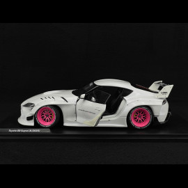 Toyota GR Supra Liberty Walk 2025 Weiß/Rosa 1/18 Solido S1815502