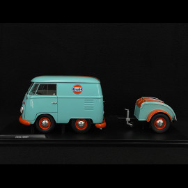 Volkswagen Gulf T1 Van Cool Combi Oil Tribute 2024 Rose / Jaune 1/18 Solido S1810908