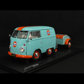 Volkswagen Gulf T1 Van Cool Combi Oil Tribute 2024 Rose / Jaune 1/18 Solido S1810908