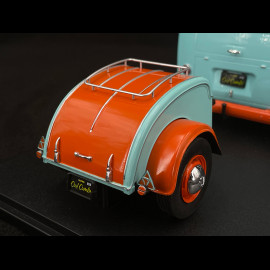 Volkswagen Gulf T1 Van Cool Combi Oil Tribute 2024 Rose / Jaune 1/18 Solido S1810908