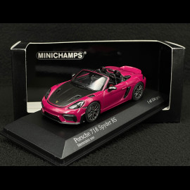 Porsche 718 Spyder RS 2023 Weissach Package Rubystar 1/43 Minichamps 410063132