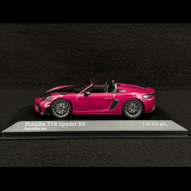 Porsche 718 Spyder RS 2023 Weissach Package Rubystar 1/43 Minichamps 410063132
