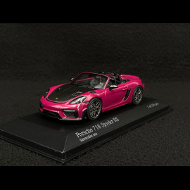 Porsche 718 Spyder RS 2023 Weissach Package Rubystar 1/43 Minichamps 410063132