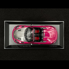 Porsche 718 Spyder RS 2023 Weissach Package Rubystar 1/43 Minichamps 410063132
