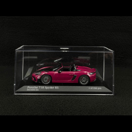 Porsche 718 Spyder RS 2023 Weissach Package Rubystar 1/43 Minichamps 410063132