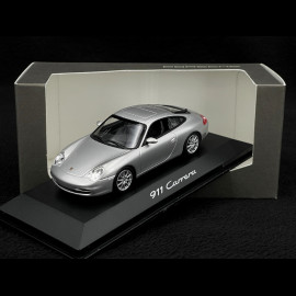 Porsche 911 Carrera 996 mkII 2002 silver grey  1/43 Minichamps WAP02007712
